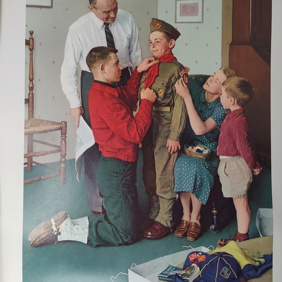 Scouting Through The Eyes Of Norman Rockwell Series 3001 - Picture 2 of 14